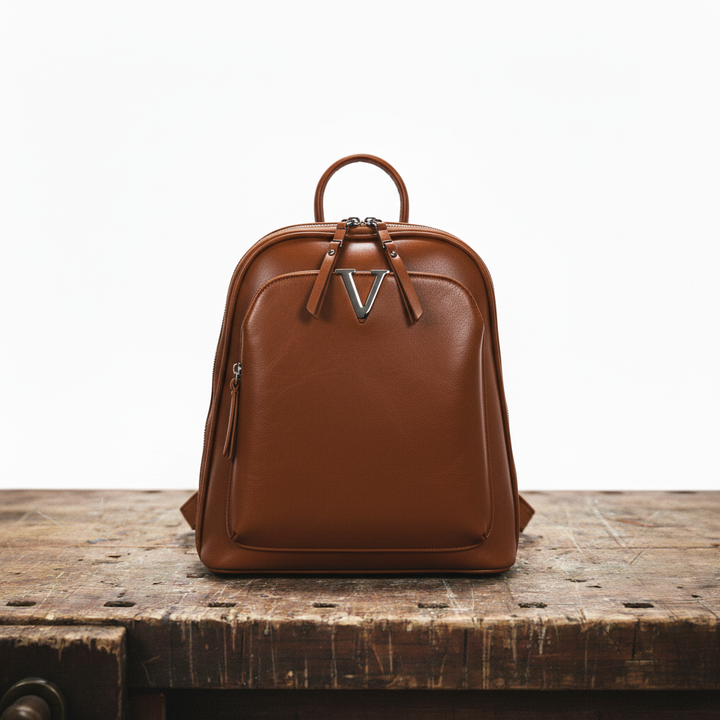 Diana | Doppel-Reißverschluss Rucksack
