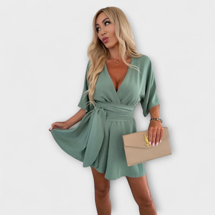Lia | Eleganter taillierter Overall