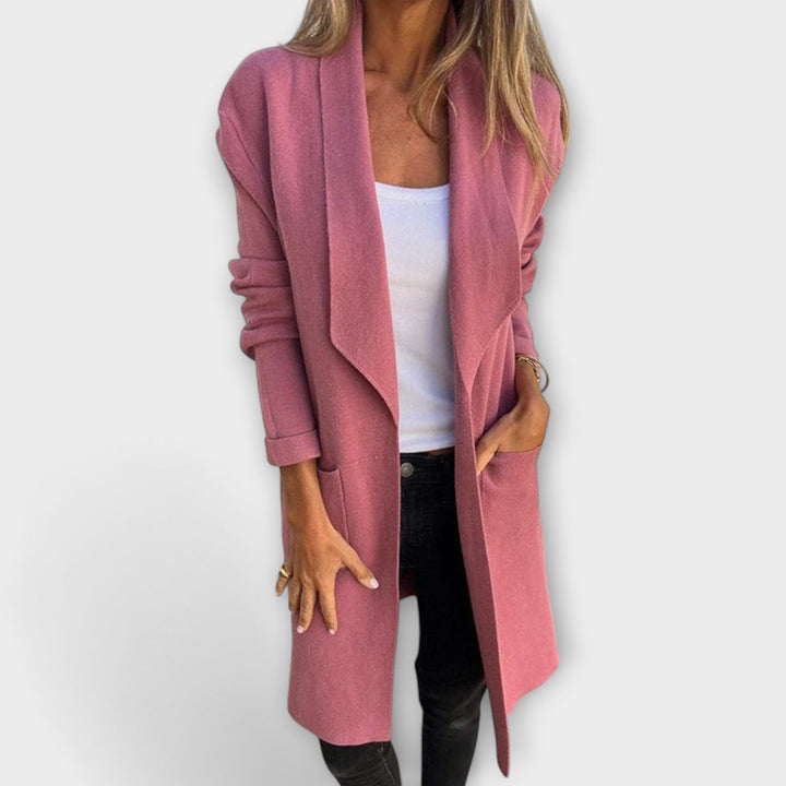 Tamara | Taillierter Strickjacke-Mantel