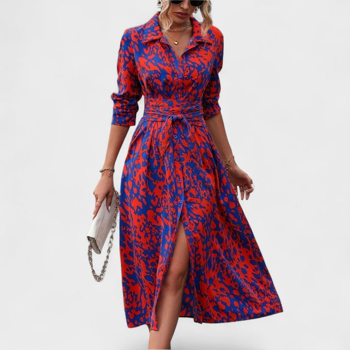 Alma | Tiermuster Kleid