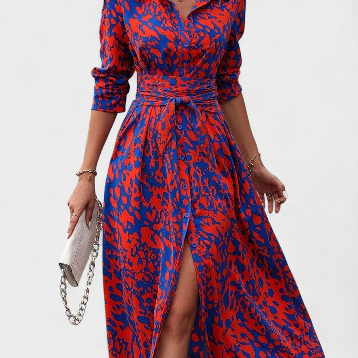 Alma | Tiermuster Kleid