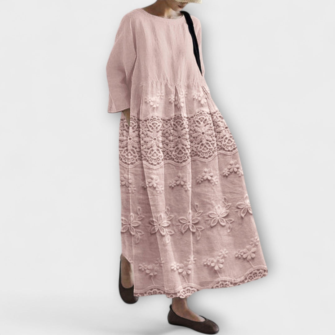 Frieda | Spitzenmuster Kleid