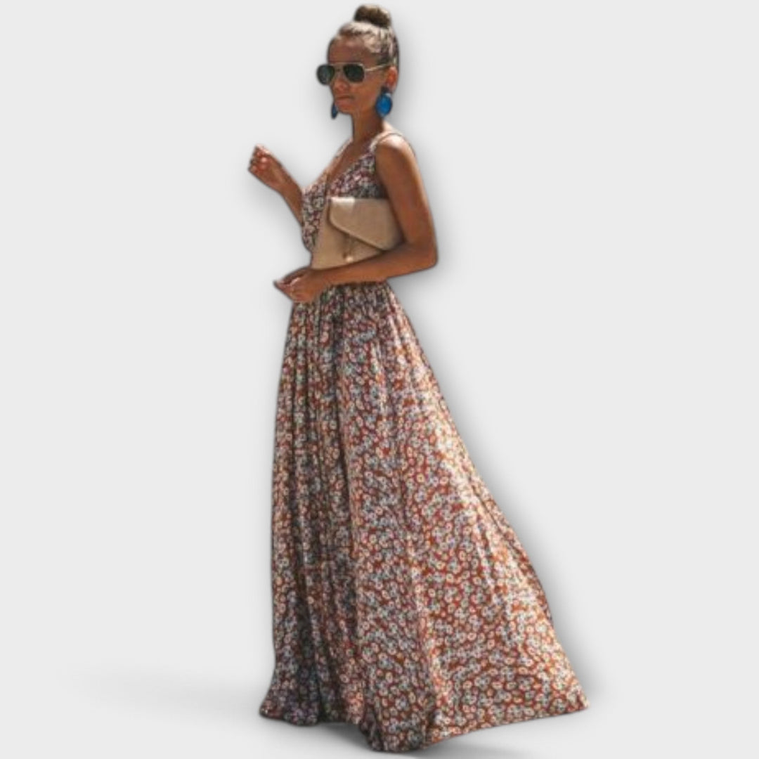 Cora | Boho Maxikleid