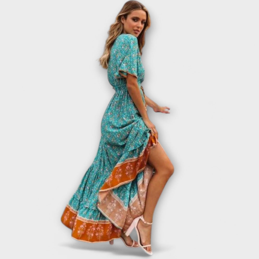 Karla | Boho Maxikleid
