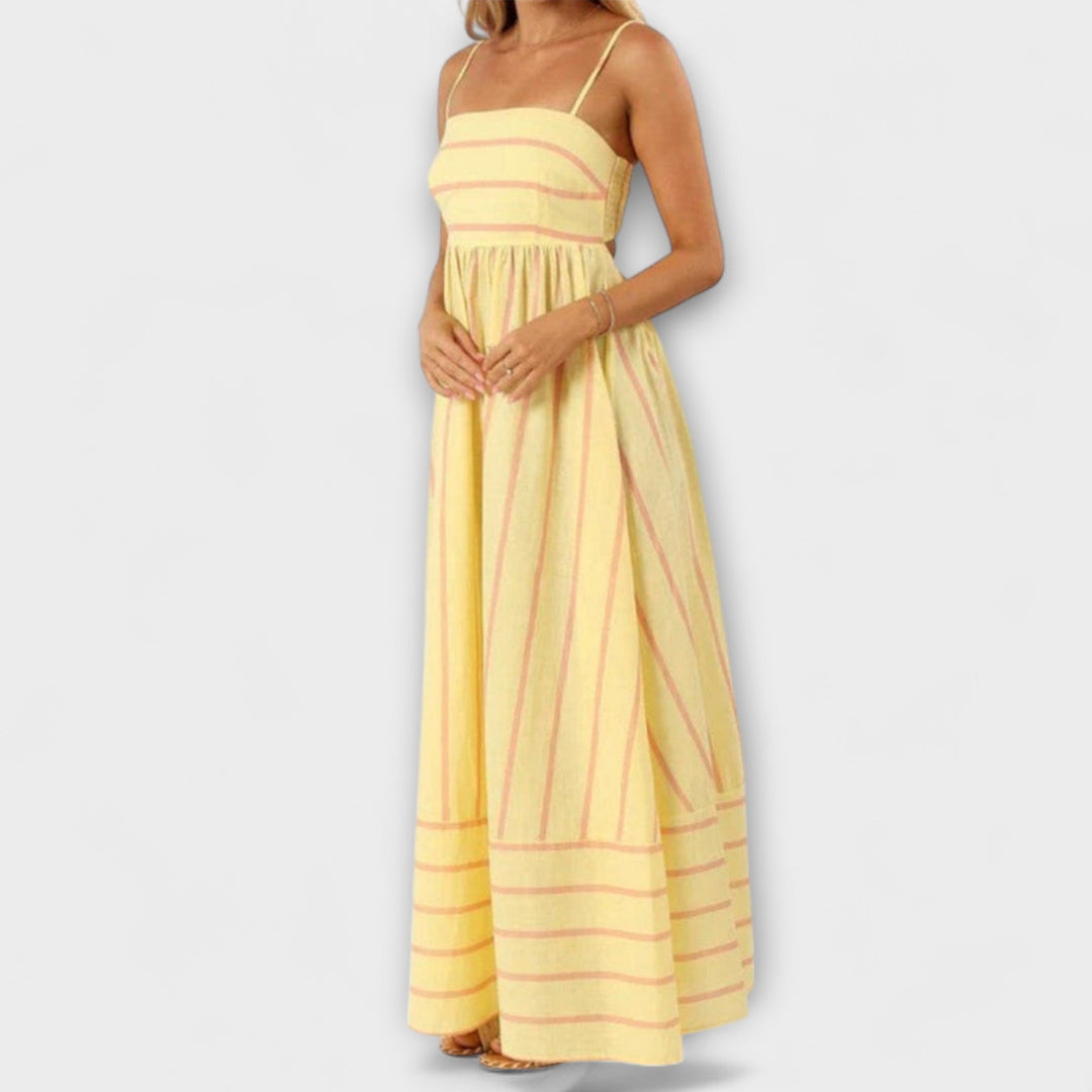Ines | Maxi-Kleid in Bare Bloom