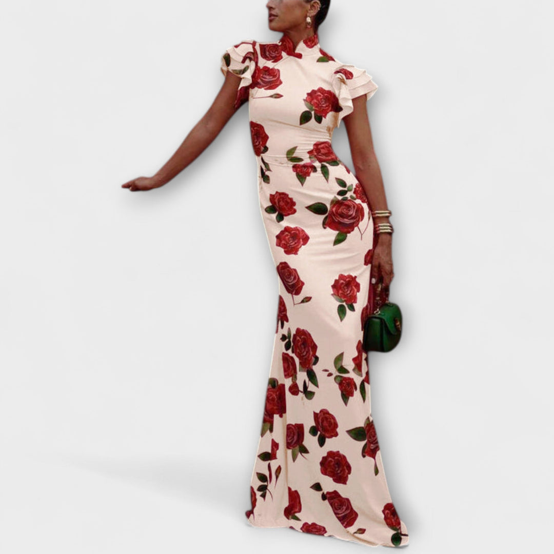 Lotte | Maxikleid mit floralem Druck