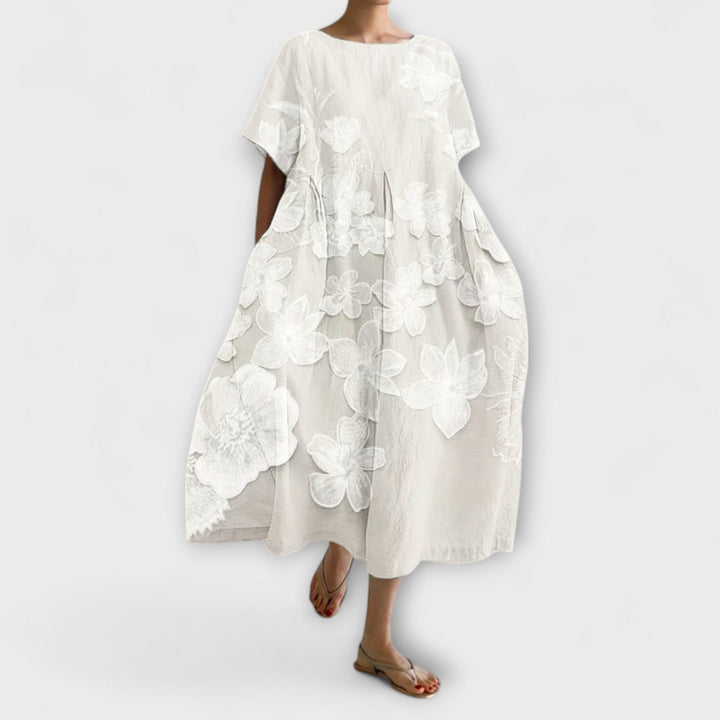Lilli | Elegantes Kleid mit Blumenmuster