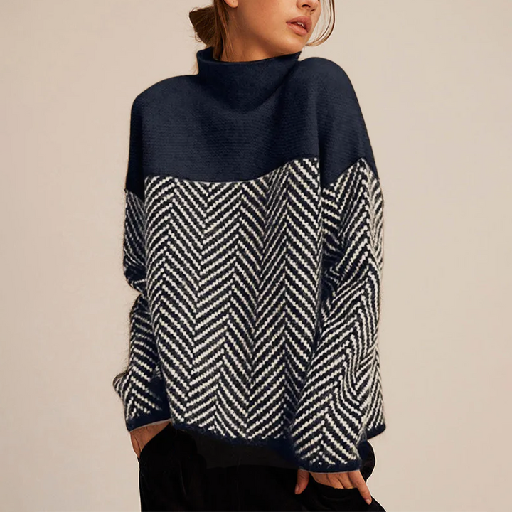 Adelie | Premium-Rollkragenpullover aus edlem Strick