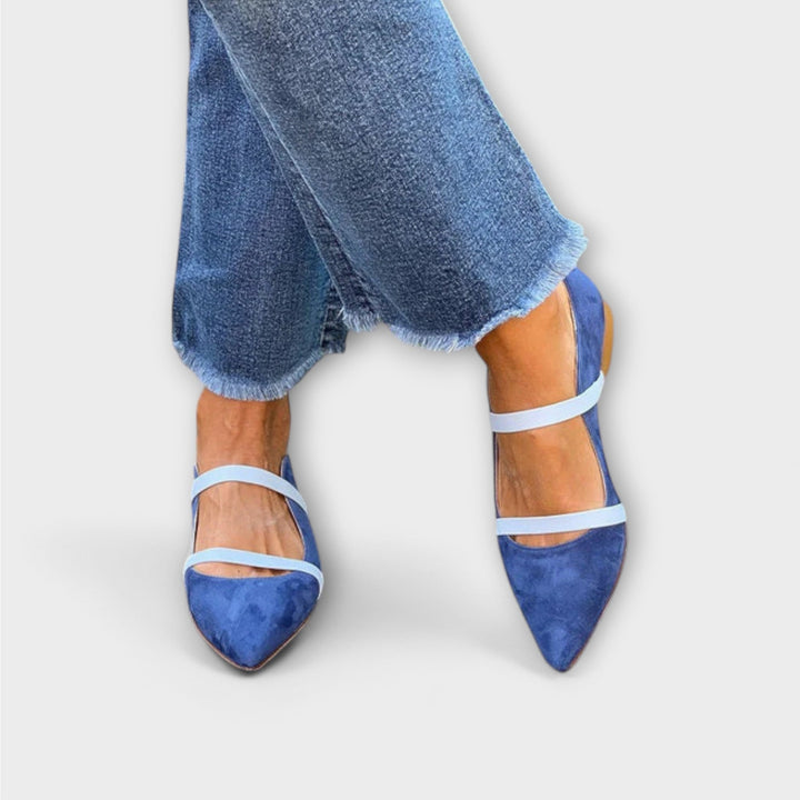 Meike | Bunte spitze Ballerina