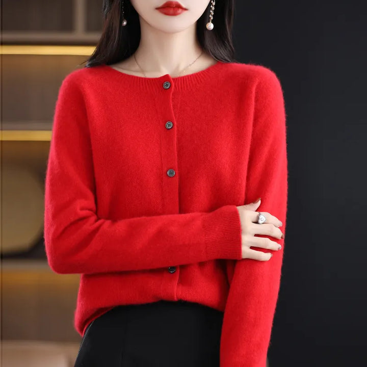 Vivienne | Warme, gemütliche Strickjacke