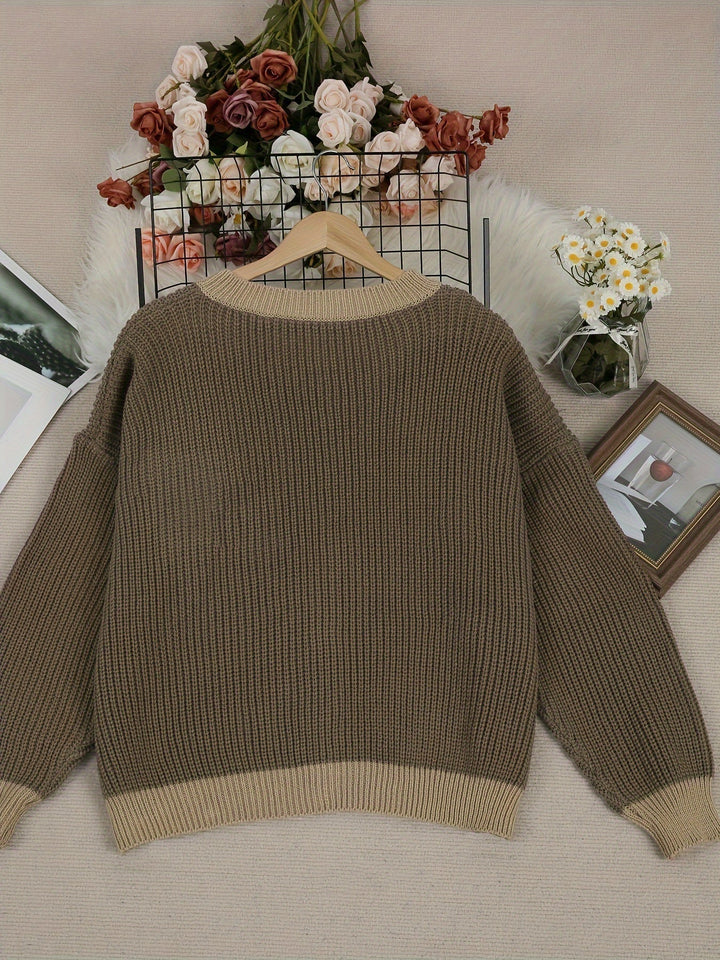 Marcelina – Strickmantel mit Taschen