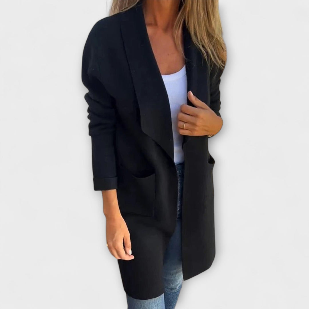 Tamara | Taillierter Strickjacke-Mantel