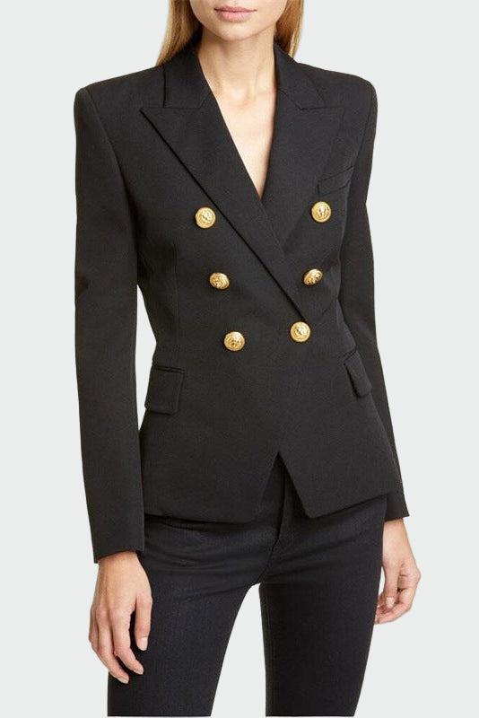 Blazer mit klassischer Linienführung