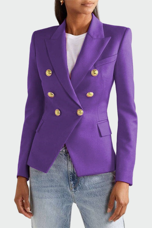 Blazer mit klassischer Linienführung