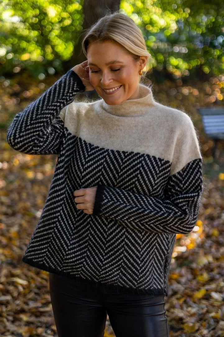 Adelie | Premium-Rollkragenpullover aus edlem Strick