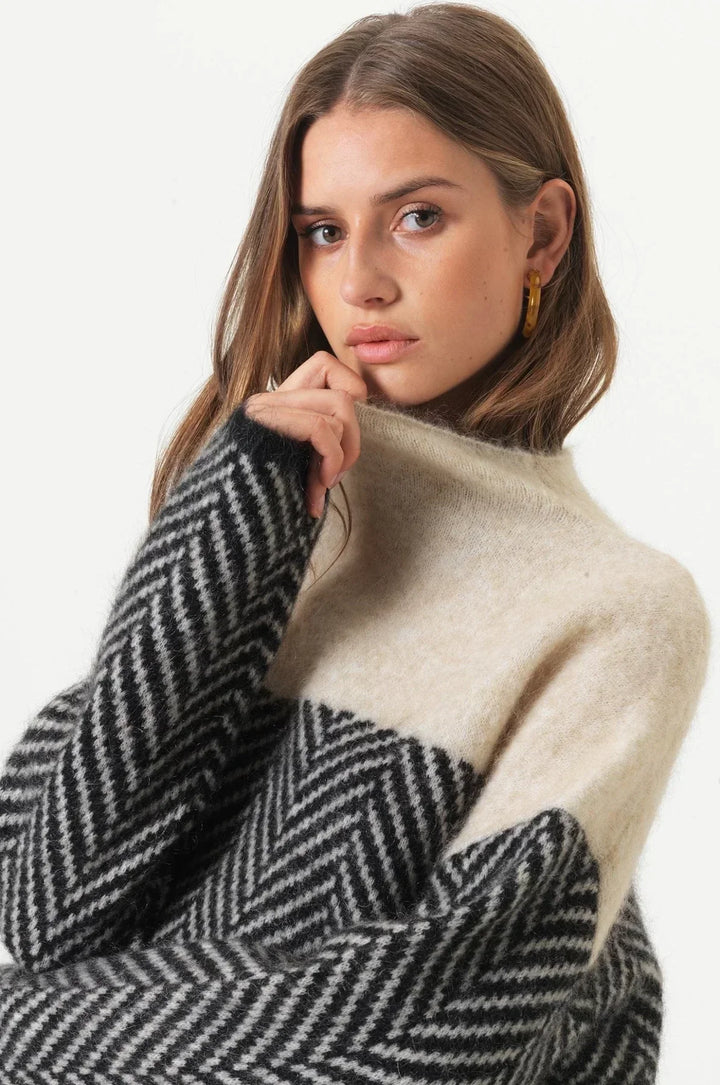 Adelie | Premium-Rollkragenpullover aus edlem Strick