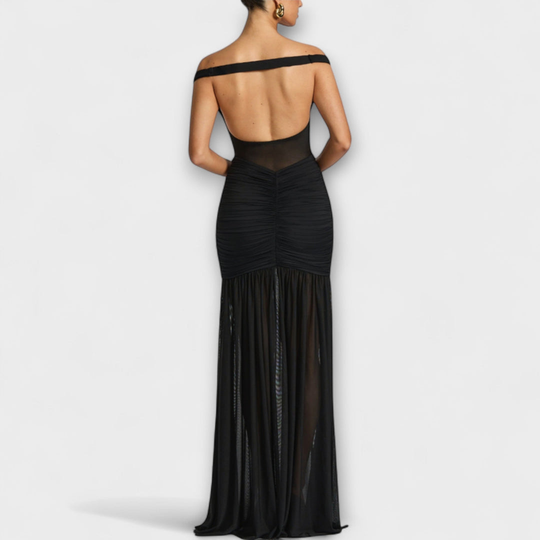 Jutta | Schlitzkleid mit Wow Faktor
