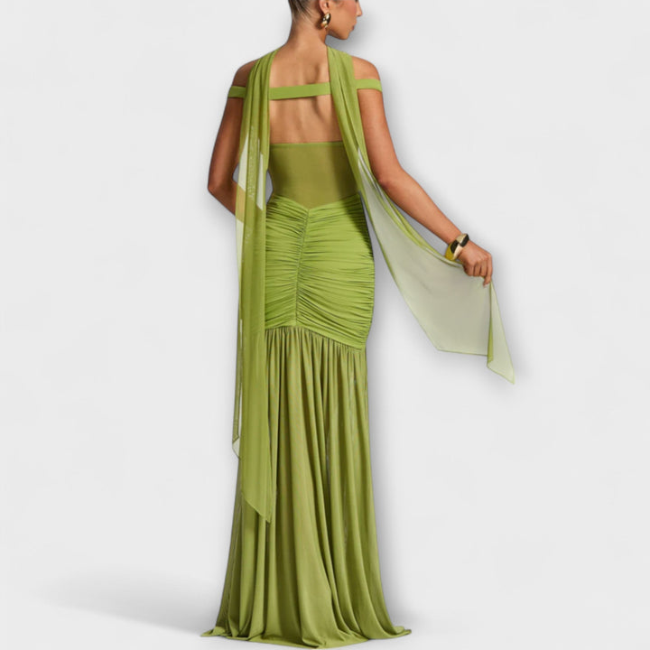 Jutta | Schlitzkleid mit Wow Faktor