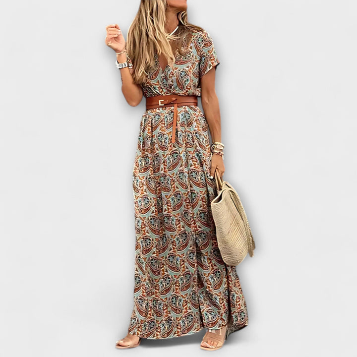 Astrid | Leichtes Boho-Maxikleid
