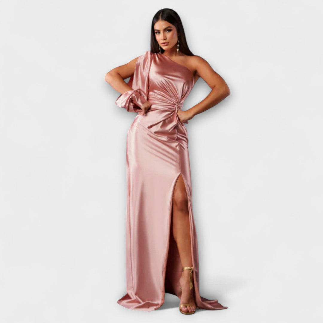Roswitha | Elegantes Kleid mit Raffinesse