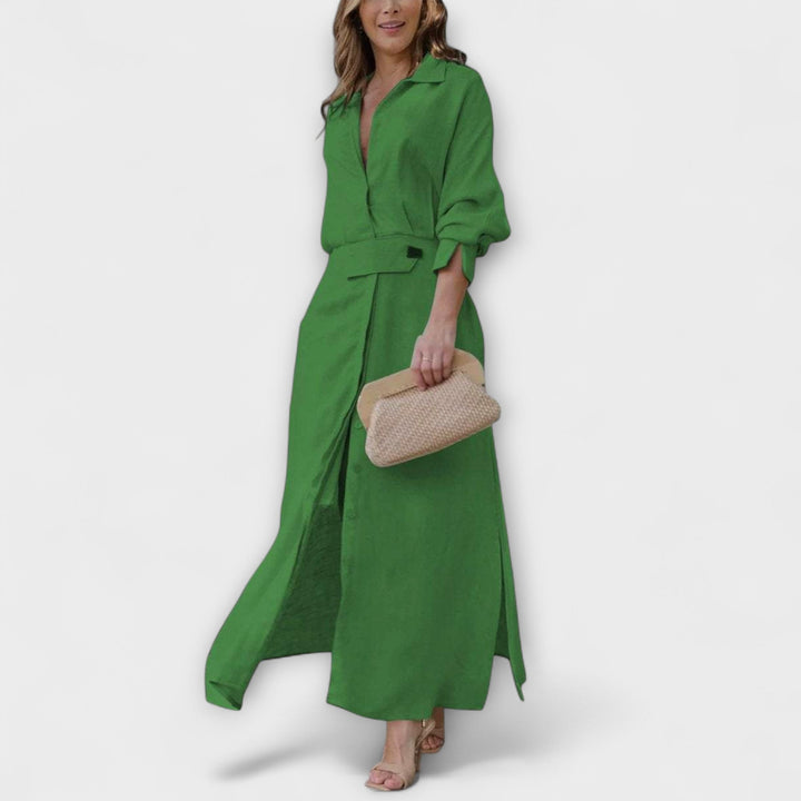 Katharina | Maxikleid mit V-Ausschnitt