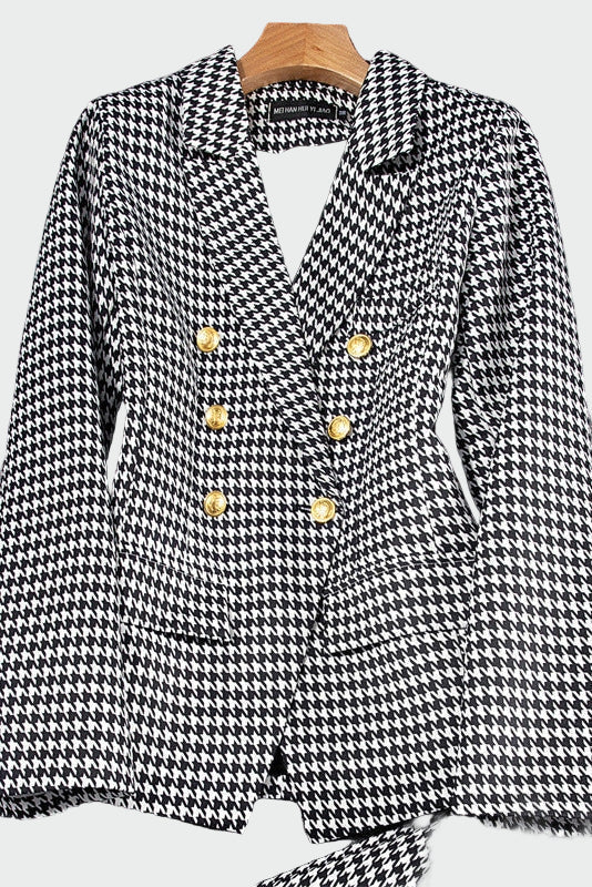 Blazer mit klassischer Linienführung