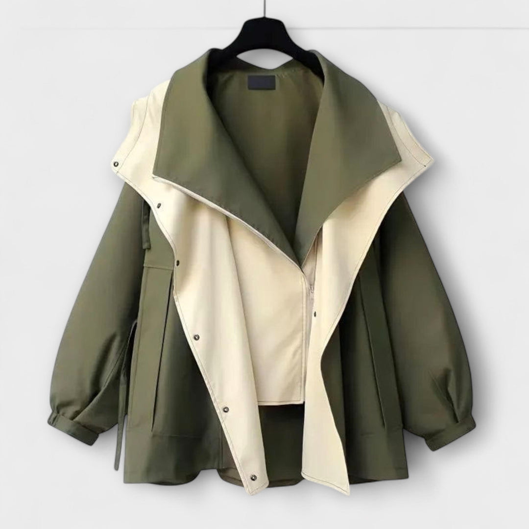 Gerlinde | zweifarbig Oversize Jacke