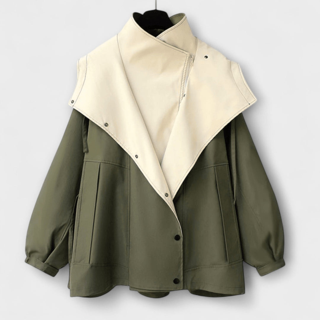 Gerlinde | zweifarbig Oversize Jacke
