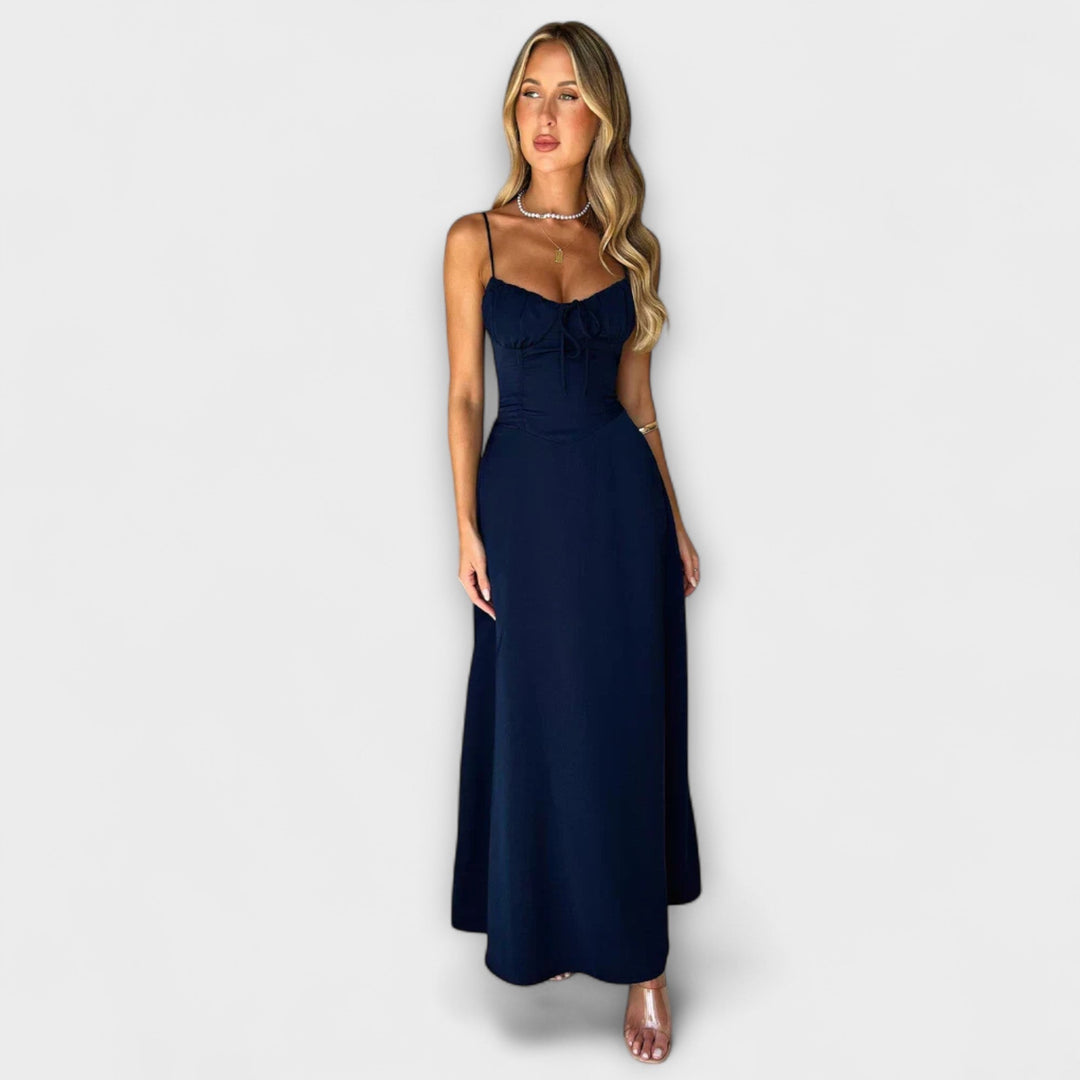 Linde | Midi-Länge Kleid