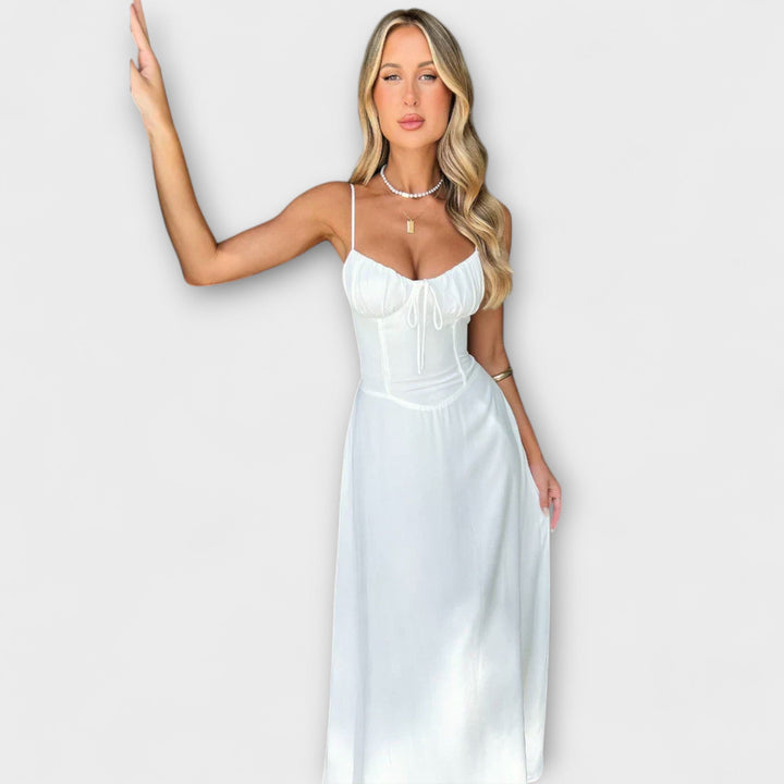 Linde | Midi-Länge Kleid