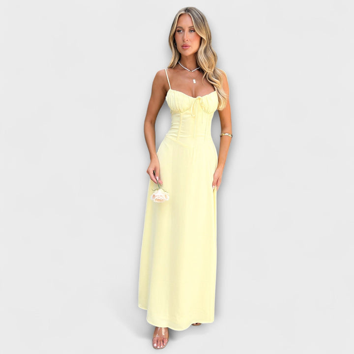 Linde | Midi-Länge Kleid