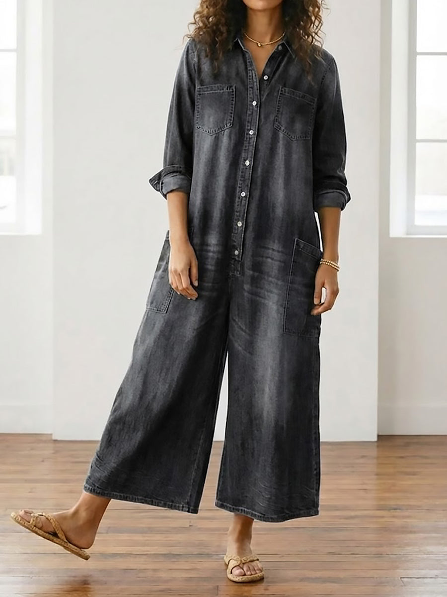 Monika - Denim-Overall aus Baumwolle