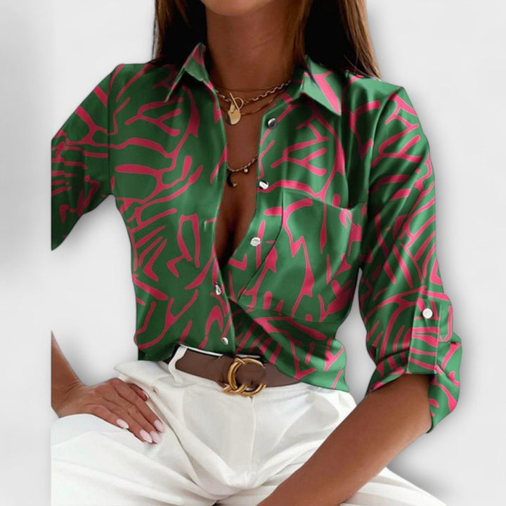 Wanda | Bluse mit klassischem Kragen