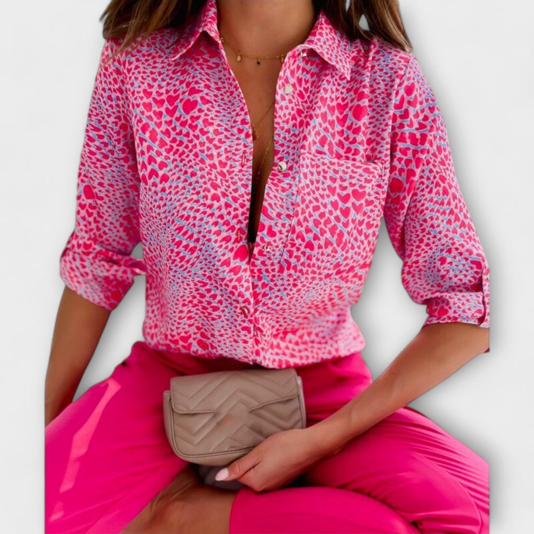 Wanda | Bluse mit klassischem Kragen
