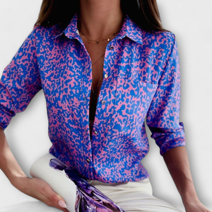 Wanda | Bluse mit klassischem Kragen