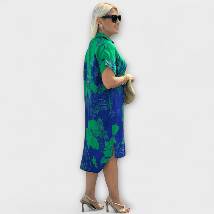 Gisela | Kleid mit Blumenmuster