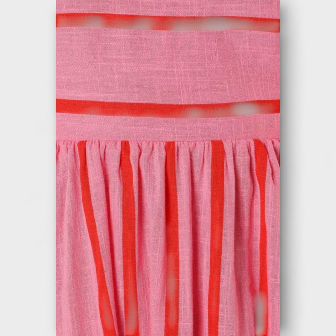 Ines | Maxi-Kleid in Bare Bloom